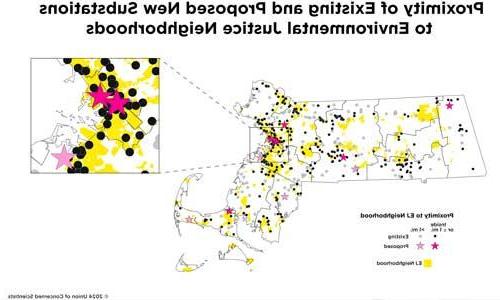 EJ neighborhoods and substations